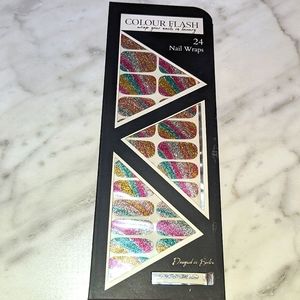 Colour Flash Nail Strips / Adhesive Real Nail Polish Strips